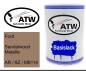 Preview: Ford, Sandalwood Metallic, AR / 8Z / M6114: 500ml Lackdose, von ATW Autoteile West.